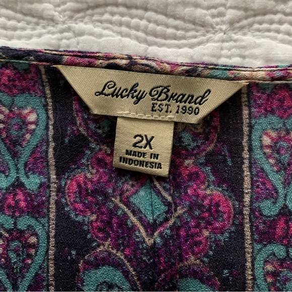 Lucky Brand Plus size Tunic - Picture 4 of 5